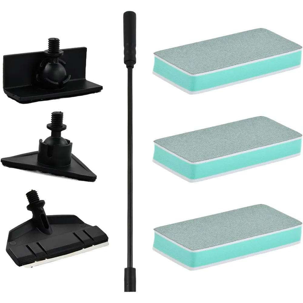 Kit de Limpieza Premium para Acuarios 3 en 1 con Mango Desmontable y Raspador de Algas