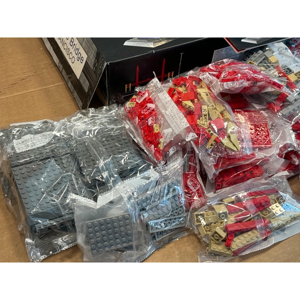 Apostrophe Games - Juego de bloques de construcción del puente Golden Bridge de San Francisco en miniatura, de la famosa serie Monumentos de arquitectura, para niños y adultos, 1977 piezas