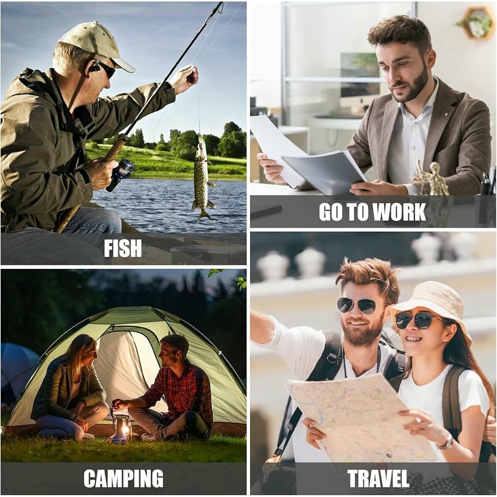 Bolsa de almacenamiento para aparejos de pesca, mochila bandolera Oxford impermeable, ideal para senderismo, caza y camping, color azul oscuro