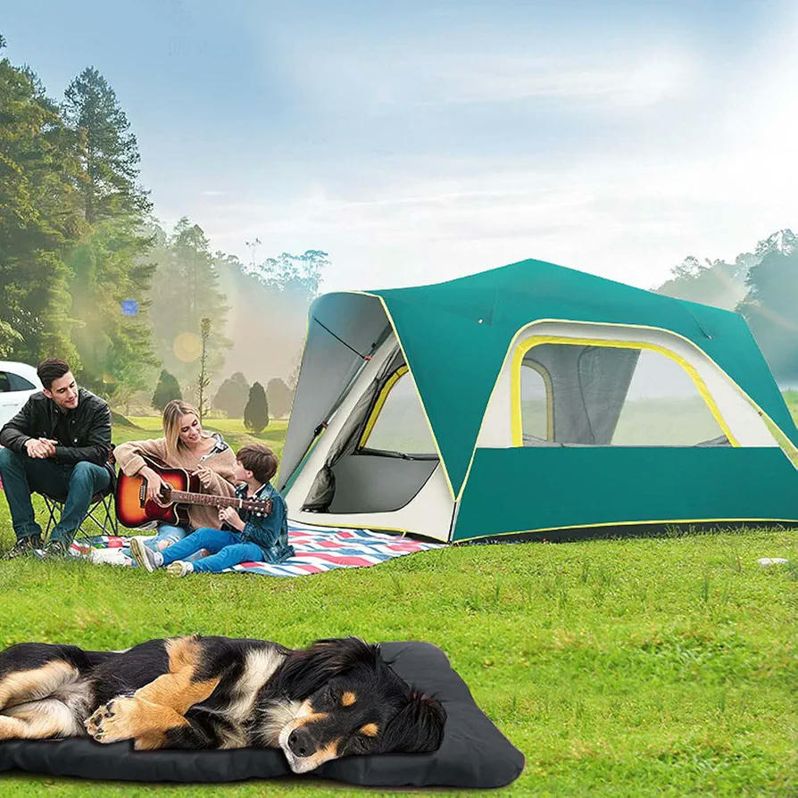 Colchoneta Plegable Impermeable para Perros y Gatos, 90x60cm, Lavable y Portátil