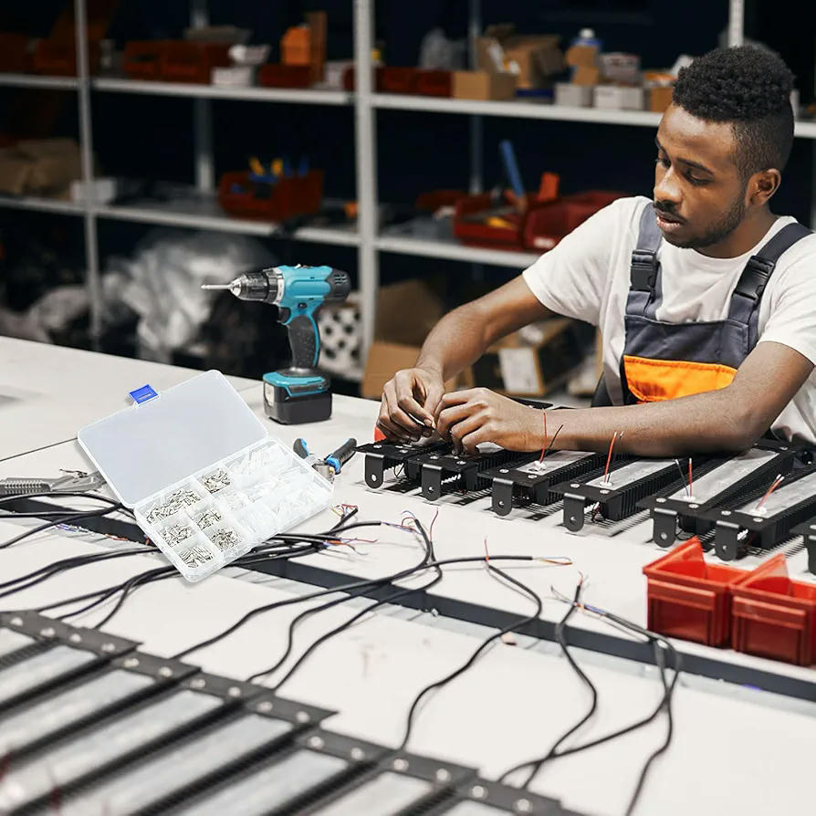 Conector de Cable Eléctrico: Terminales Eléctricos y Empalmes para Cables Eléctricos Macho y Hembra para Conexión Segura - Paquete de 210 Piezas