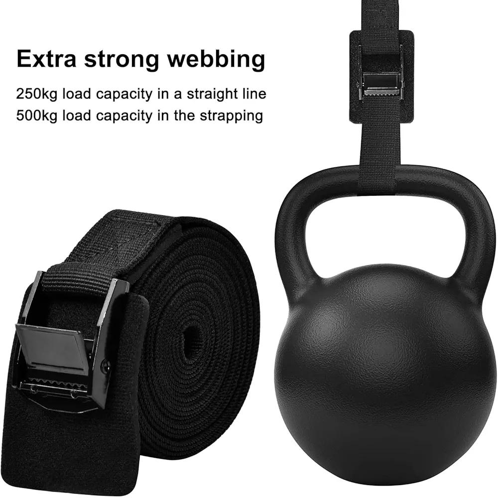 Paquete de 4 correas de amarre, correas robustas con hebilla ajustable, 25 mm x 1 m, para transporte seguro en vehículos y bicicletas