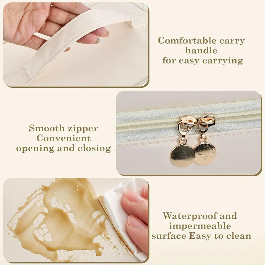 Bolsa térmica Porta Alimentos, Nevera portátil pequeña, Mochila térmica aislada, Bolsa de almuerzo para oficina, camping, playa, capacidad 5,5L y 9L, color beige