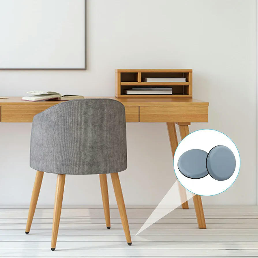 Deslizadores autoadhesivos para muebles, 10 unidades de almohadillas para suelos de madera, deslizadores de sofá, mesa y silla, antideslizantes