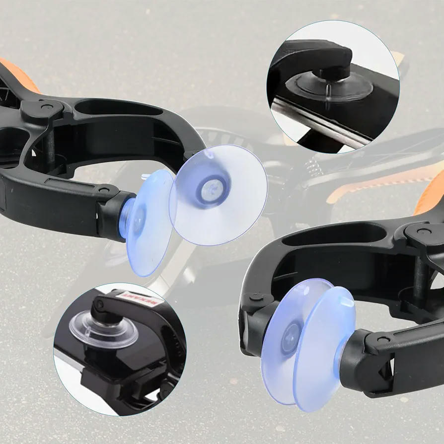 Herramienta de Apertura para Pantallas LCD, 2 Piezas, Alicates y Ventosas para Teléfonos Móviles y Tabletas, Herramienta Profesional de Reemplazo