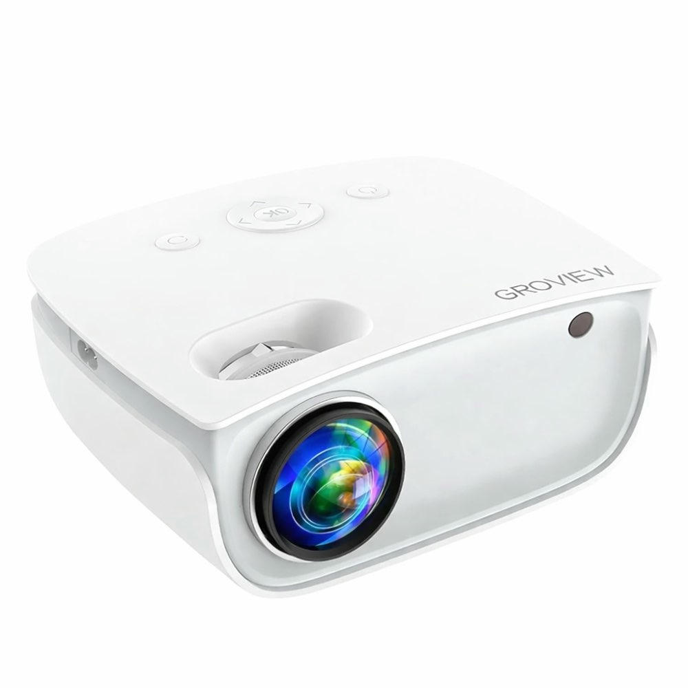 GROVIEW RD850 Proyector WiFi 7000 Lúmenes Portátil Full HD, Proyector Mini para Cine en Casa, Soporta 1080P, Compatible con iOS, Android, TV Stick, HDMI, AV, USB