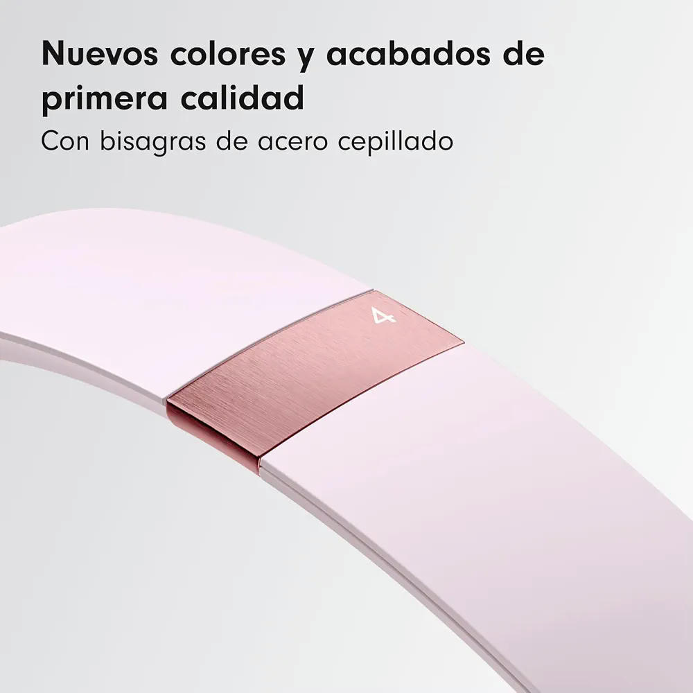 Beats Solo 4 - Auriculares Wireless Bluetooth on-Ear, compatibles con Apple y Android, con hasta 50 Horas de batería - Rosa algodón