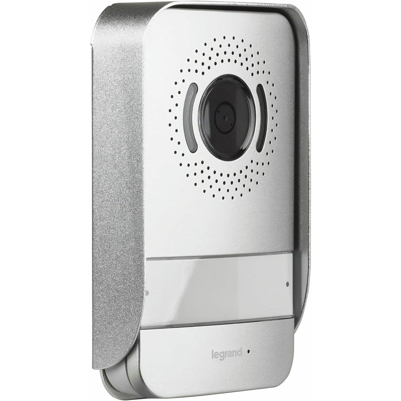 LEGRAND, EASYKIT Essential 367910 - Kit de videoportero de 2 hilos, monitor a color de 7" y cámara gran angular, 1 o 2 unidades familiares, ampliable, IP54-IK07, blanco