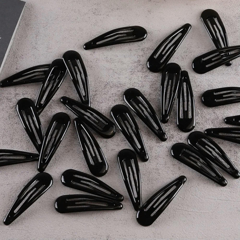 Pinzas para el Cabello de Metal Pequeñas, 40 Piezas de Horquillas para Mujer y Niña, Accesorios Prácticos en Color Negro y Combinaciones Variadas