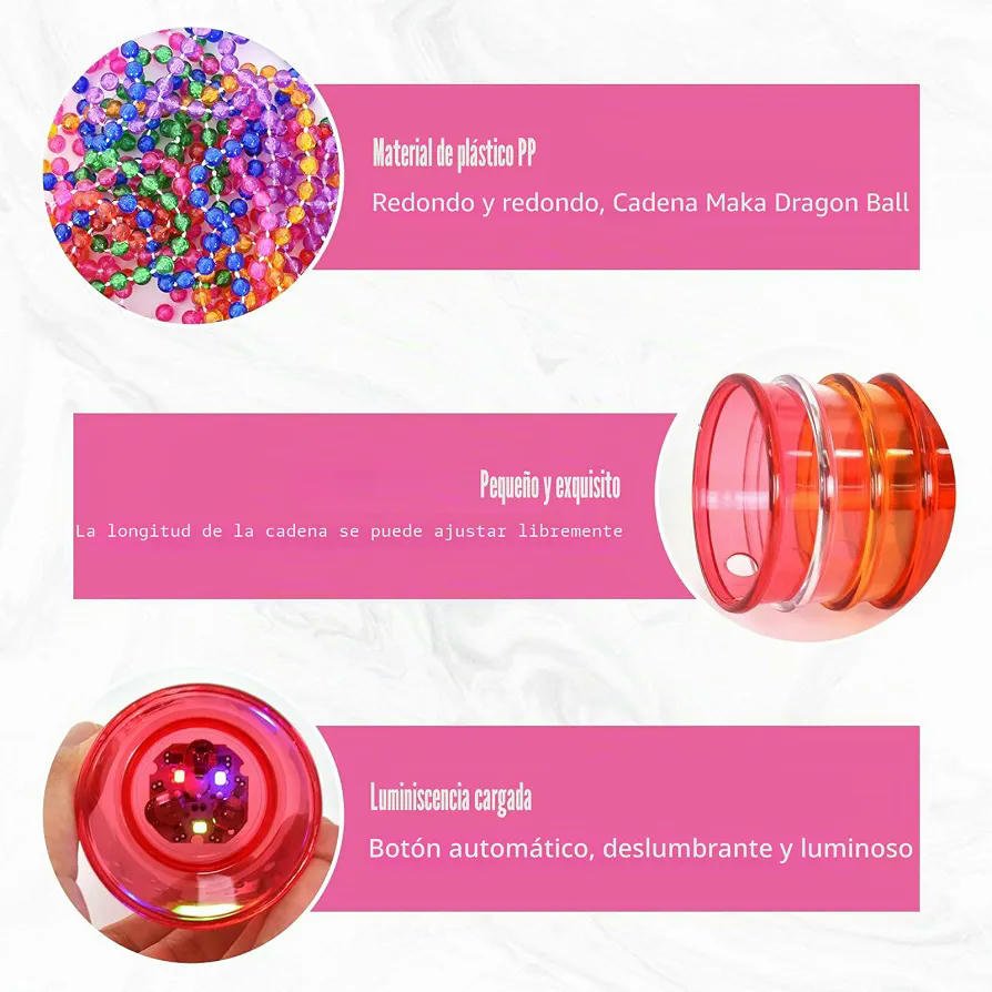Juego de 7 vasos de licor iluminados con cadena de colores, plástico durable, ideal para fiestas y eventos (Multicolor)
