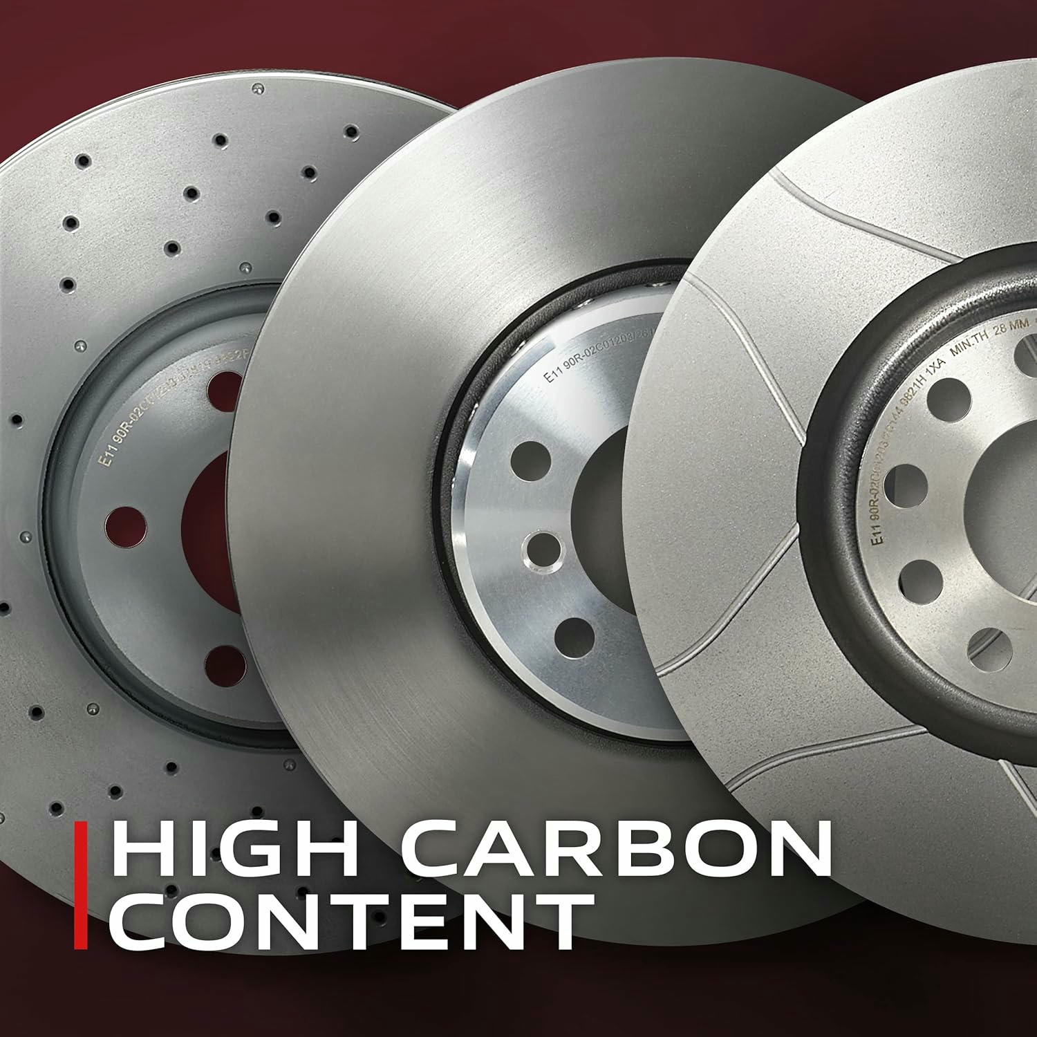 Brembo 08.9975.11 Rotores de Discos de Frenos