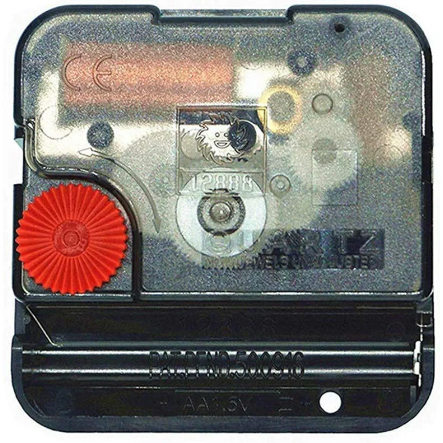 Reloj de pared de madera grande 30 x 30 cm, controlado por radio, ideal para dormitorios, modelo 12A1, Texto "Enjoy Your Time"