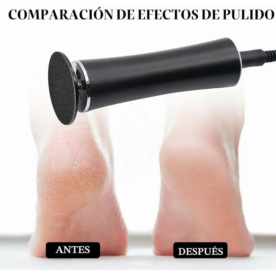 Juego de 60 Lijas para Removedor de Callos Eléctrico - 30 Lijas Ásperas y 30 Lijas Lisas para el Cuidado de Pies (Negro)