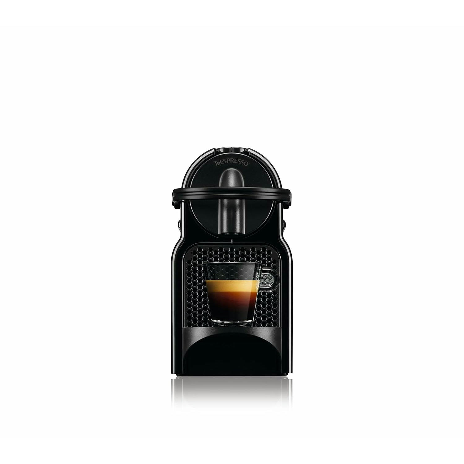 Nespresso De'Longhi Inissia EN80.B - Cafetera monodosis de cápsulas Nespresso, 19 bares, apagado automático, color negro