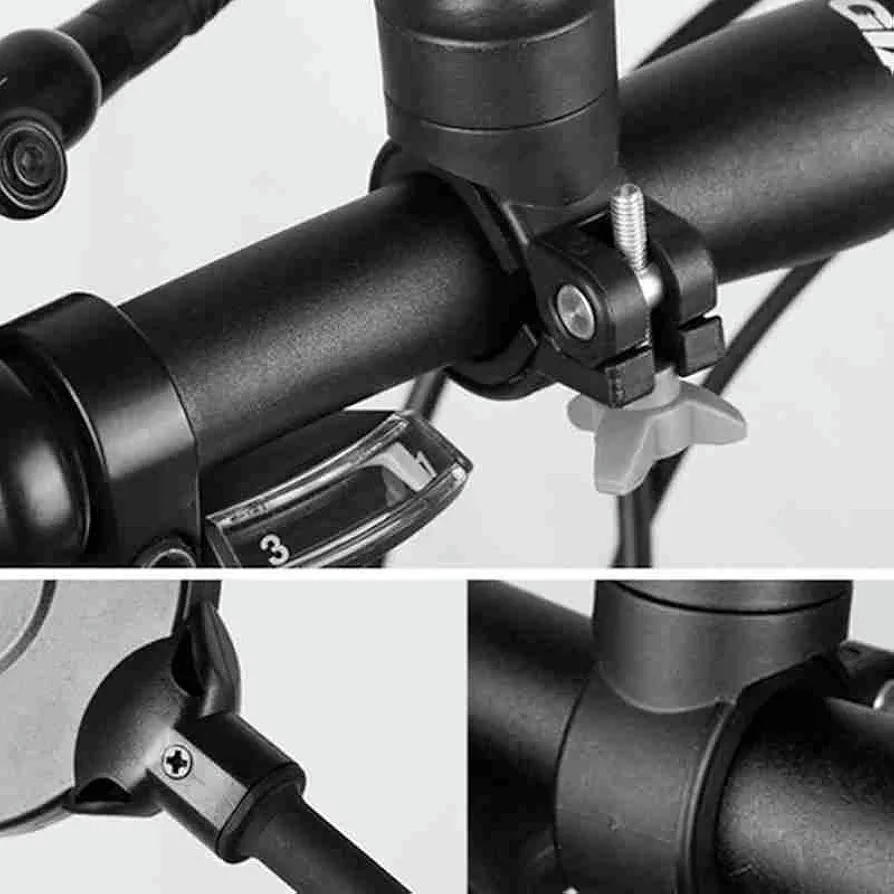 1 Par de Espejos Retrovisores para Bicicleta, Ajustable 360° con Espejo Convexo, Compatible con Manillares de 20mm a 30mm, Visión Trasera Segura y Clara