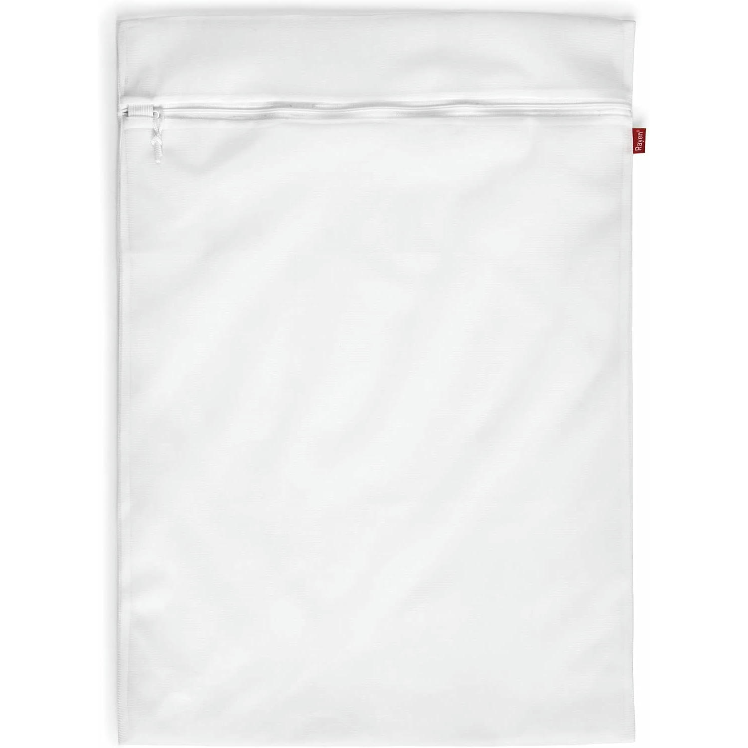 Rayen Rentadora i Assecadora bugaderia | Fundeta per a la bugada amb Cremallera | Bossa Protectora Reutilitzable per al Rentat de Roba | Mida M | 1 unitat, Blanc | 50 x 70 cm