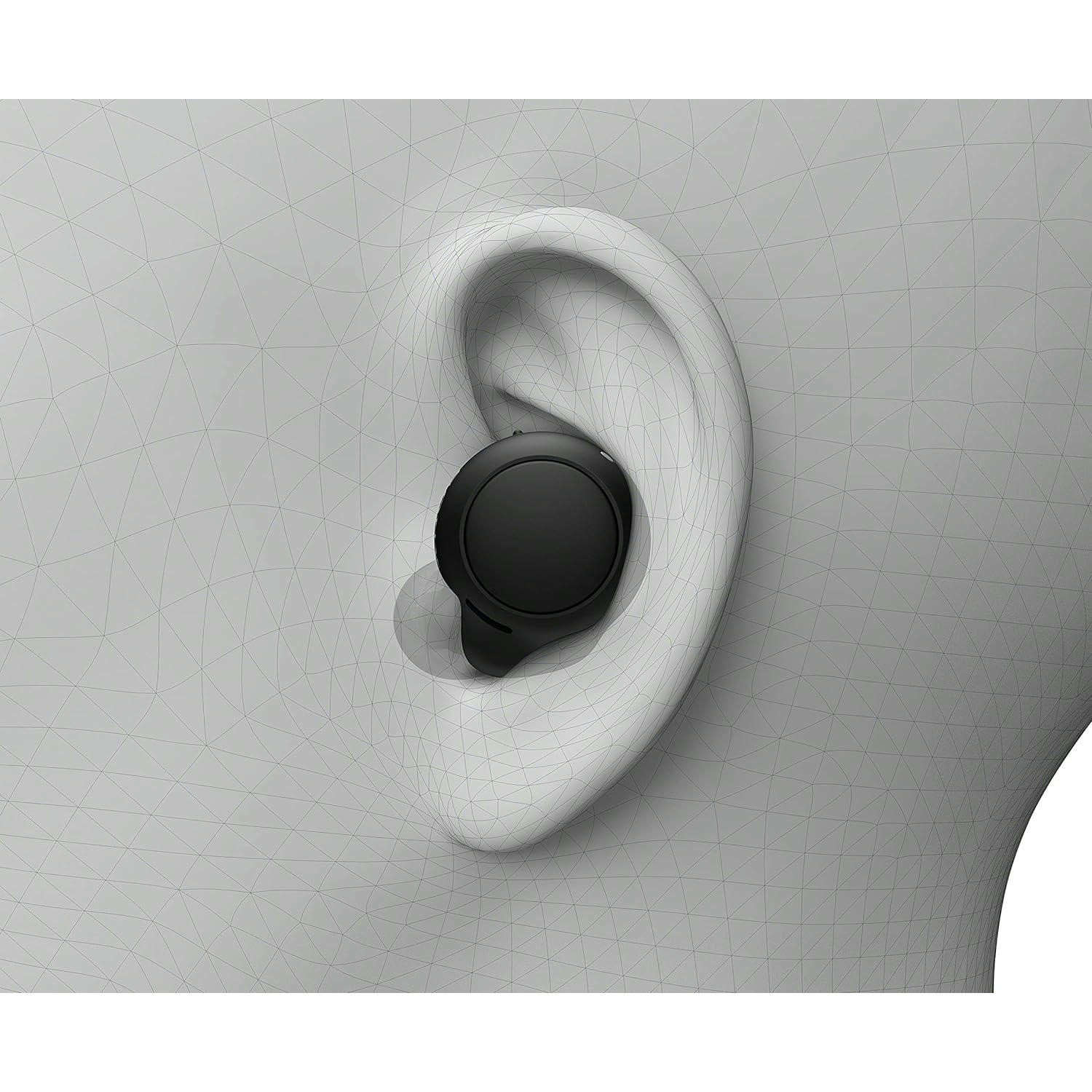 Sony WF-C500 - Auriculares "True Wireless", Hasta 20 horas de autonomía con funda de carga, Compatible con Voice Assistant, Micrófono incorporado para llamadas telefónicas, Conexión Bluetooth, Negro