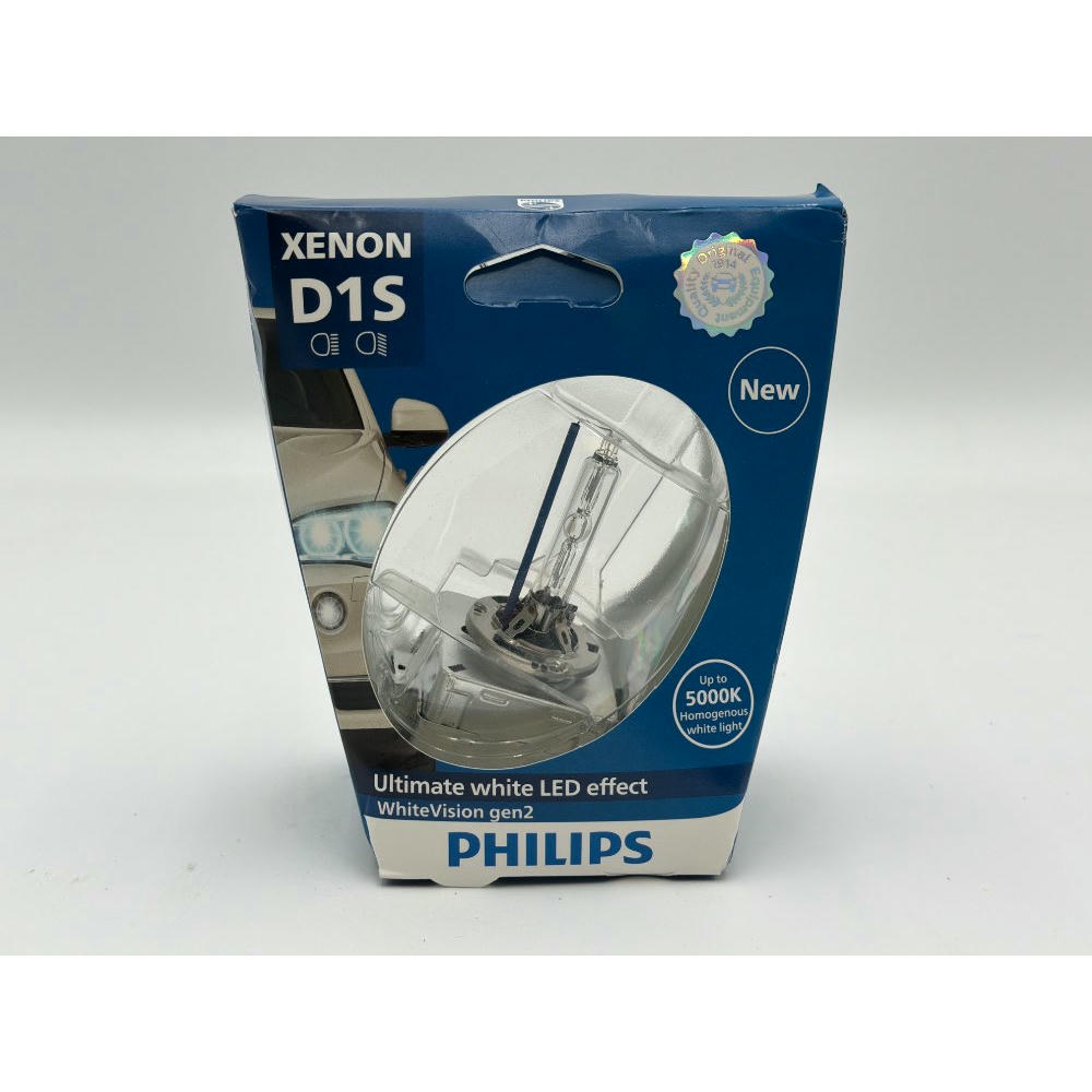 Philips 85415WHV2S1 - Faros delanteros de xenón con bombilla WhiteVision gen2 D1S, 1 unidad