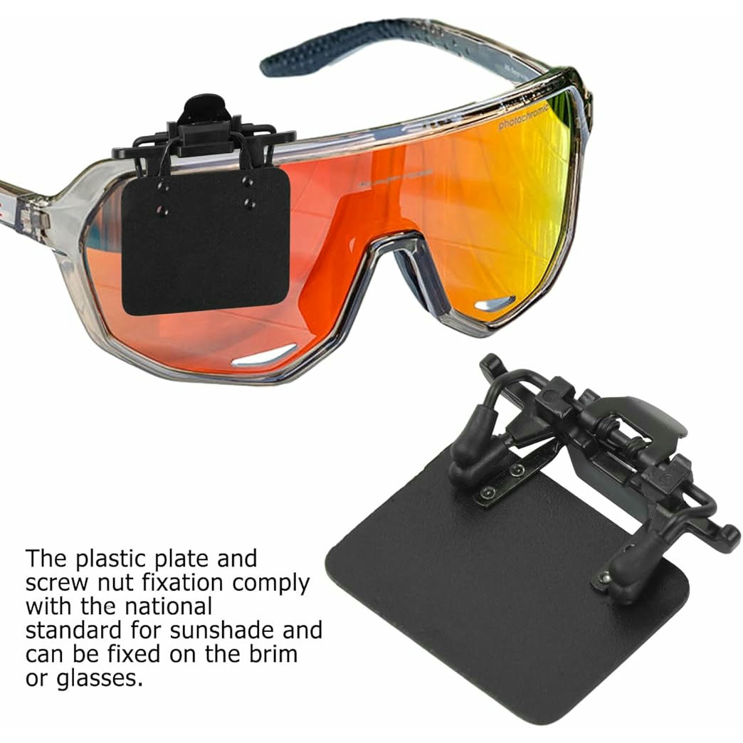 Parche para Gafa de Tiro con Arco, Clip de Asistencia para Apuntado, Compatible con Gafas y Máscaras