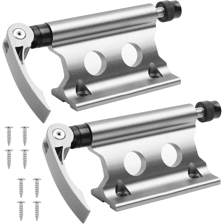 Soporte para horquilla de bicicleta, modelo de aleación de aluminio, accesorio resistente y portátil para montaje en vehículos, compatible con SUV y remolques