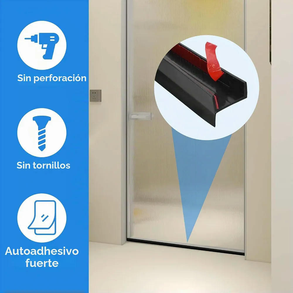 Junta de Perfil de Zócalo de Cocina de Caucho de Silicona, 3 metros, Ideal para Zócalos de 15 mm a 18 mm (Blanco)