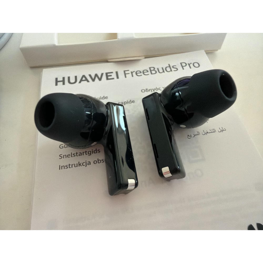 HUAWEI FreeBuds Pro Negro - Auriculares inalámbricos Bluetooth con cancelación Inteligente de Ruido, Sistema de 3 micrófonos, Carga inalámbrica rápida, Negro