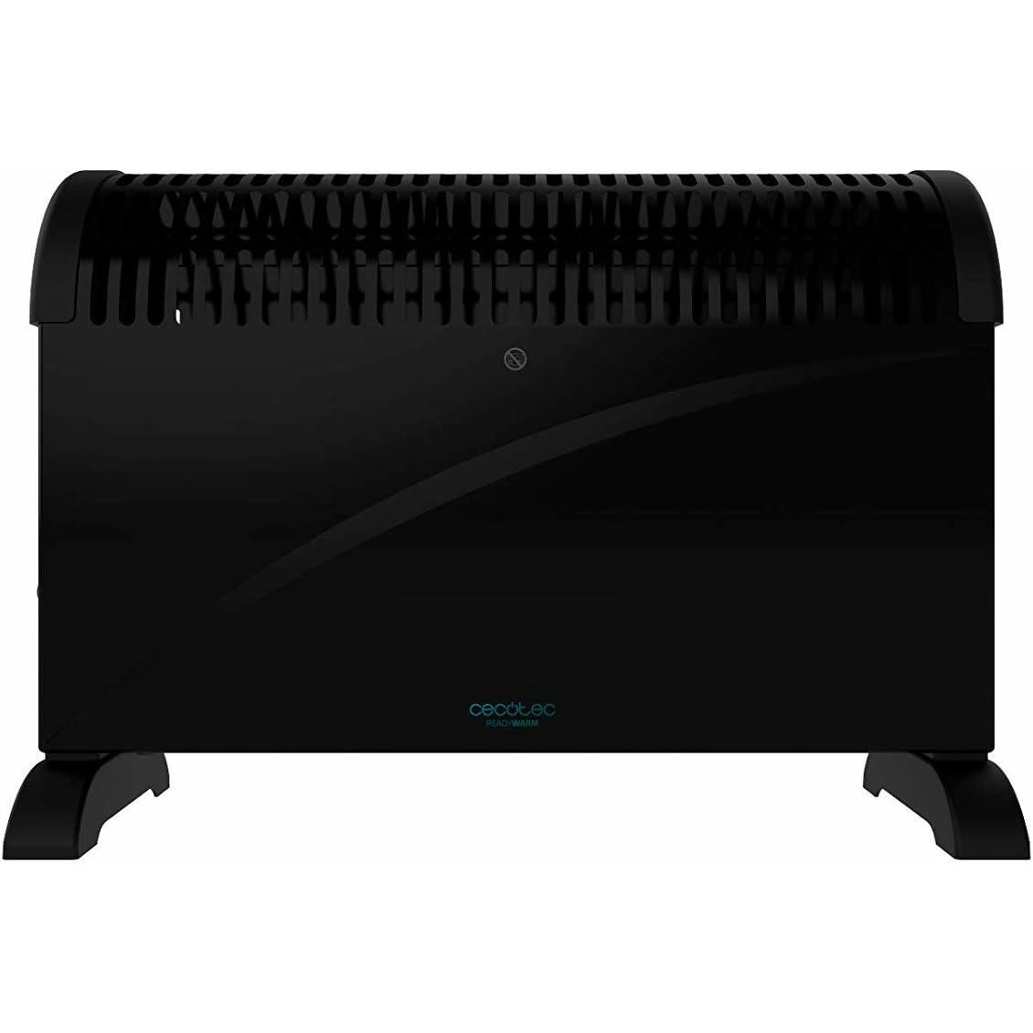 Cecotec Radiador Eléctrico Bajo Consumo Ready Warm 6500 Turbo Convection. 2000 W, Termostato Regulable, 4 Modos, Soporte de pie, Protección sobrecalentamiento, 20 m2