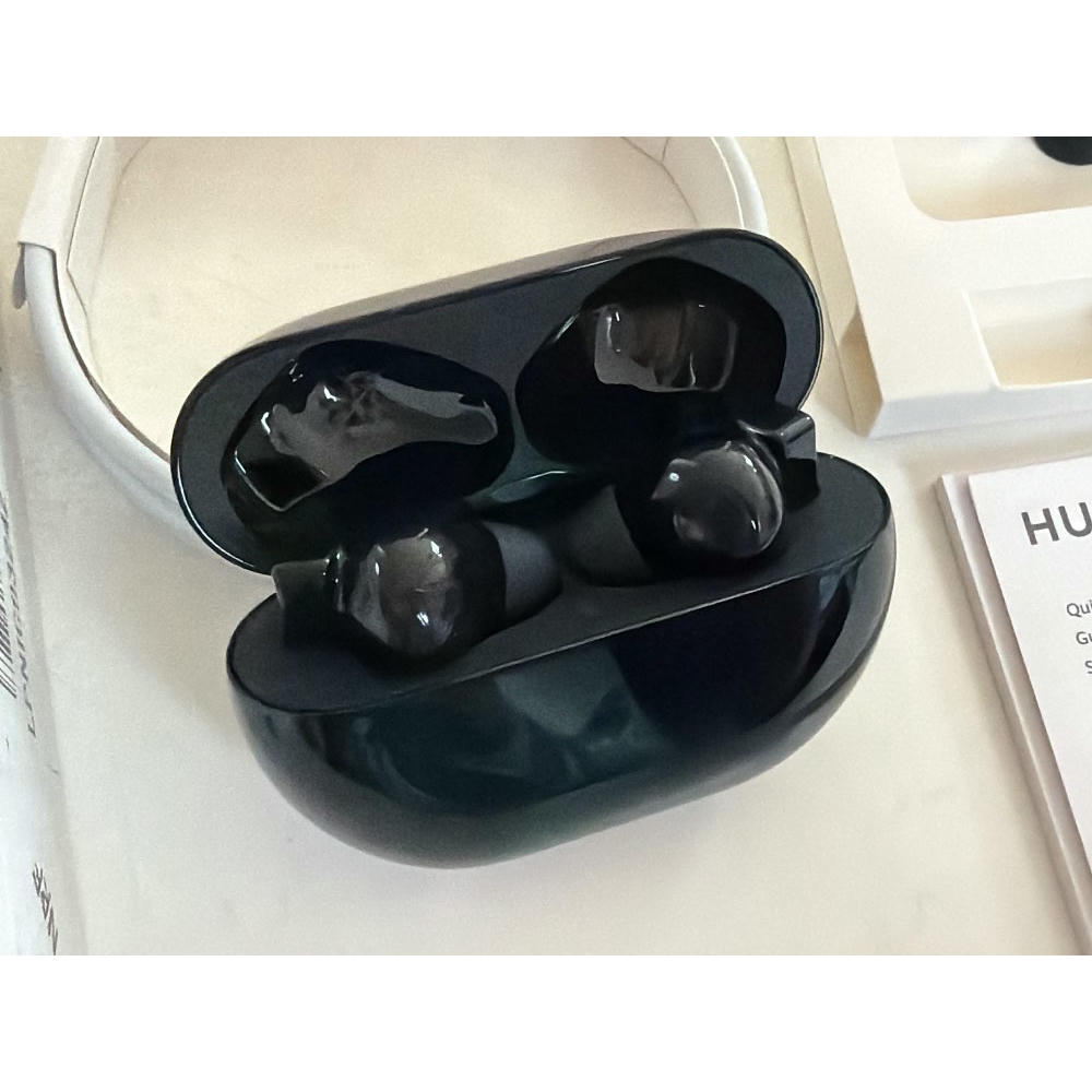 HUAWEI FreeBuds Pro Negro - Auriculares inalámbricos Bluetooth con cancelación Inteligente de Ruido, Sistema de 3 micrófonos, Carga inalámbrica rápida, Negro