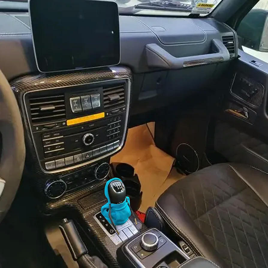3 Piezas Sudadera para Palanca de Cambios Universal, Protector Funda de Cambio para Vehículos Manuales y Automáticos, Accesorios para Interior de Coche