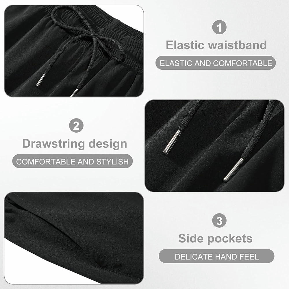 Pantalones cortos deportivos para hombre, bermuda de algodón, ideal para entrenamiento, running y actividades al aire libre (Talla L)
