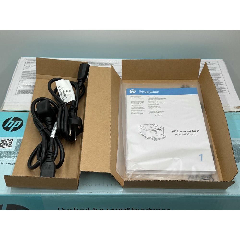 HP LaserJet M235sdw 8J9K7F, Impresora Láser A4 Multifunción Monocromo a doble cara automática, Escaner, Copiadora (29 ppm, Wi-Fi, Ethernet, Procesador 500MHz, Memoria 64MB, HP Smart App) Blanca y Gris