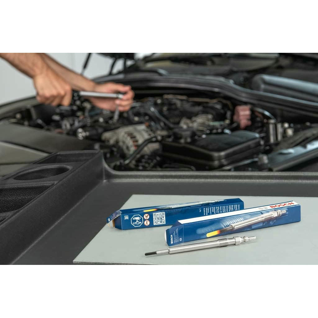 Bosch 0250202036 (GLP007) - Bujía incandescente Duraterm - Caja de cartón – 1 unidad - para vehiculos con motor diesel