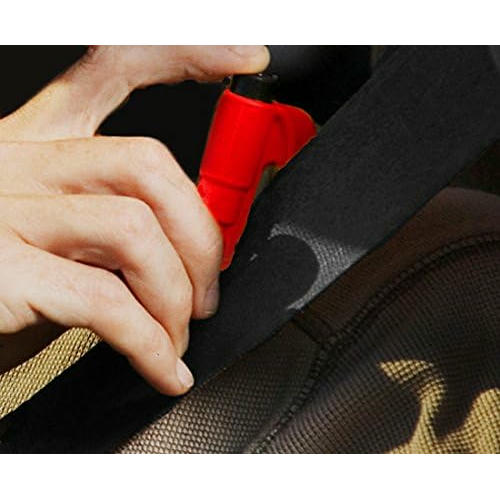 Resqme GBO-RQM-BLACK Herramienta Rompecristales, Negro, 1 Unidad