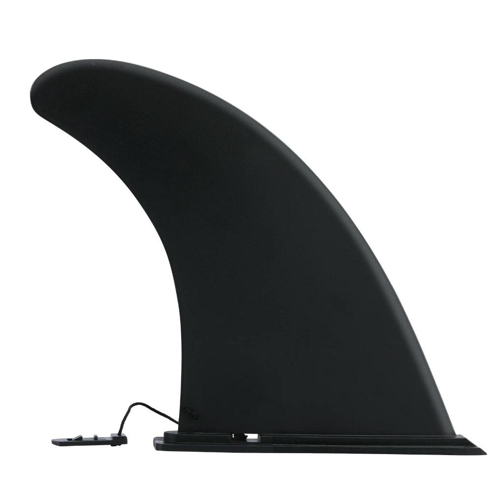 WOREVA Aleta Central para Tabla de Paddle Surf, Nylon, Quilla, Kayaks Hinchables de Remo (Color Negro)