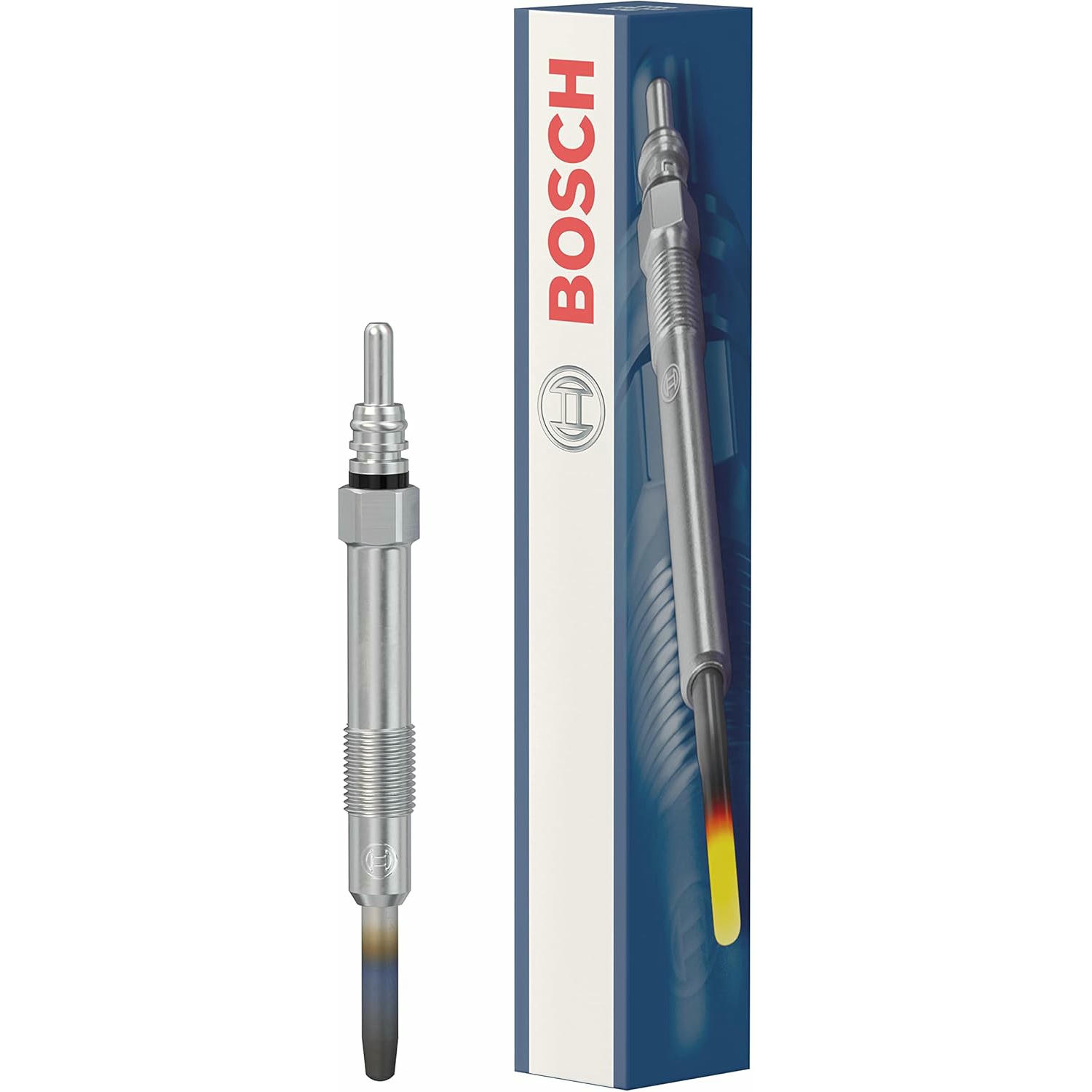Bosch 0250202036 (GLP007) - Bujía incandescente Duraterm - Caja de cartón – 1 unidad - para vehiculos con motor diesel