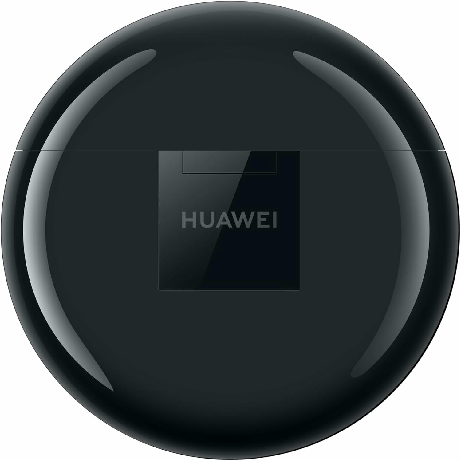 HUAWEI, FreeBuds 3, Auriculares inalámbricos con cancelación de Ruido Activa (Chip Kirin A1, Baja latencia, Conexión Bluetooth ultrarrápida, Altavoz de 14 mm, Carga inalámbrica), Color Negro,