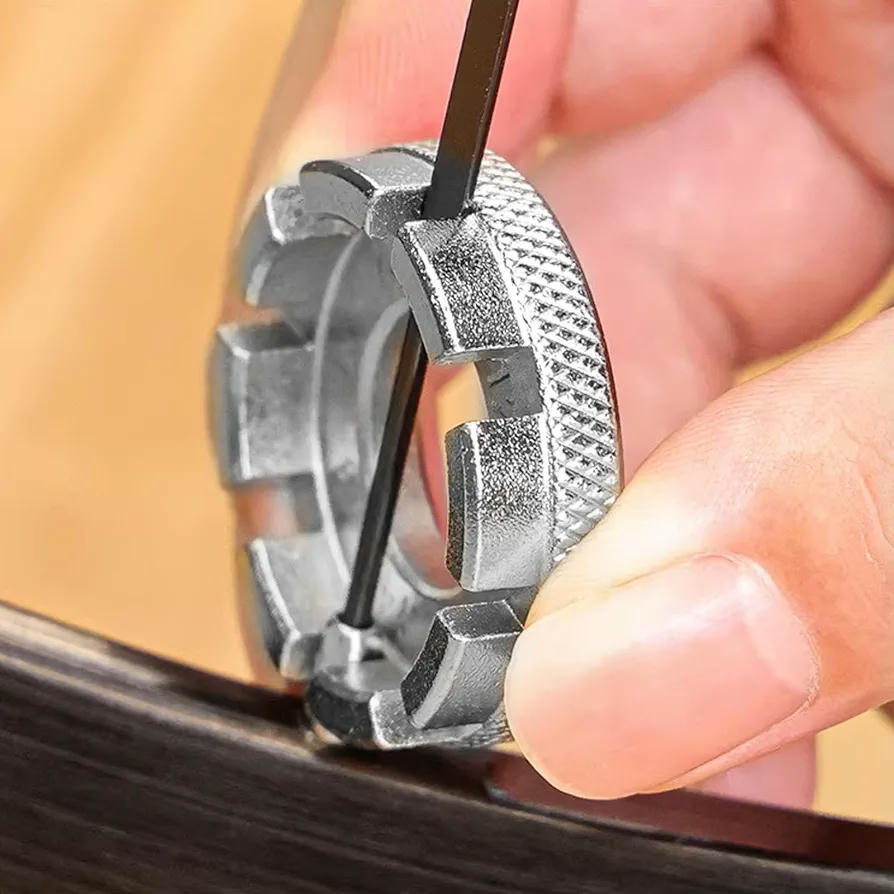 Kit de Herramientas para Radios de Bicicleta 5 Piezas con Llaves Universales y Palancas