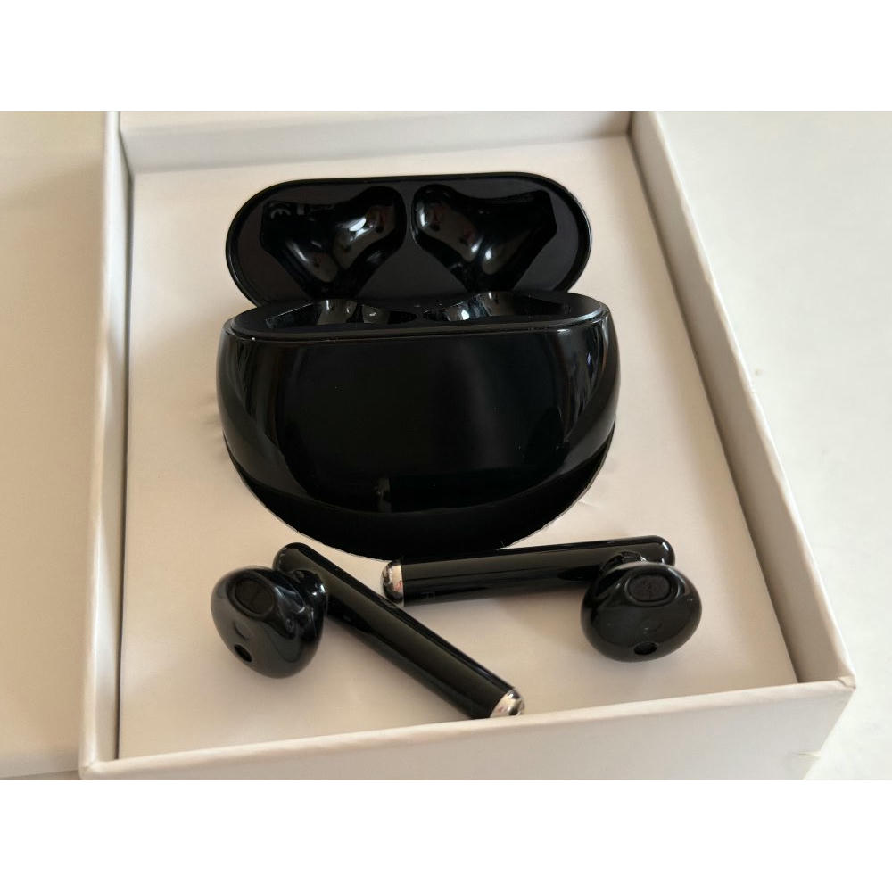HUAWEI, FreeBuds 3, Auriculares inalámbricos con cancelación de Ruido Activa (Chip Kirin A1, Baja latencia, Conexión Bluetooth ultrarrápida, Altavoz de 14 mm, Carga inalámbrica), Color Negro,