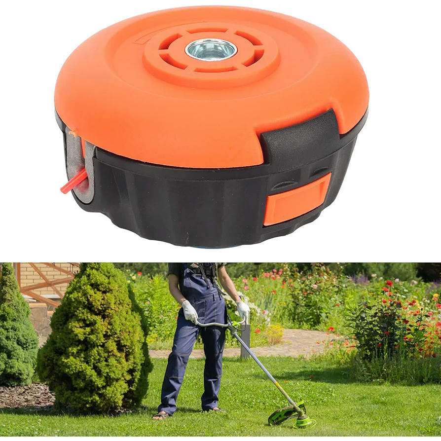 Cabezal de Hilo Duradero M10X1.25, Bajo Nivel de Vibración, Instalación Sencilla, Accesorio para Jardinería y Agricultura