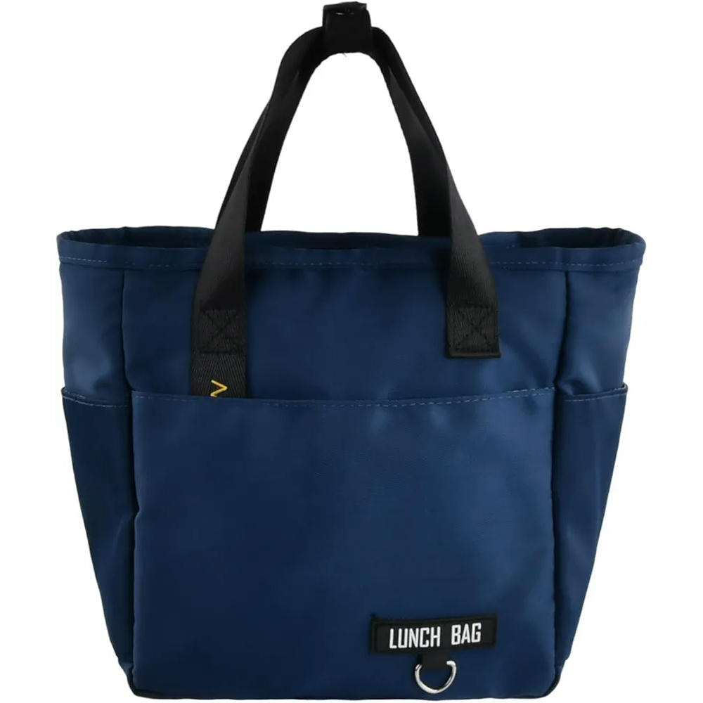 Bolsa térmica reutilizable, lonchera isotérmica impermeable, bolsa de comida con interior a prueba de fugas, ideal para oficina, escuela y actividades al aire libre (azul)