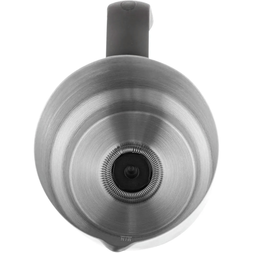 Espumador de leche eléctrico de acero inoxidable 4 en 1 de 500 W, 900 ml, apto para lavavajillas, ideal para café, capuchino y chocolate caliente