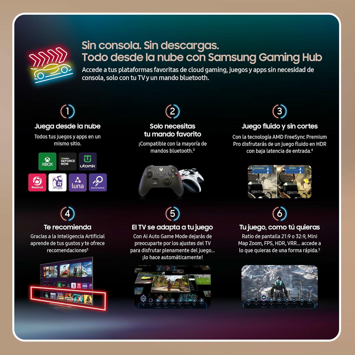 SAMSUNG TV QLED 4K 2024 43Q60D Smart TV de 43" con Más de 1.000 Millones de Colores, Colores certificados, el Mejor Smart TV y controla tu casa con SmartThings