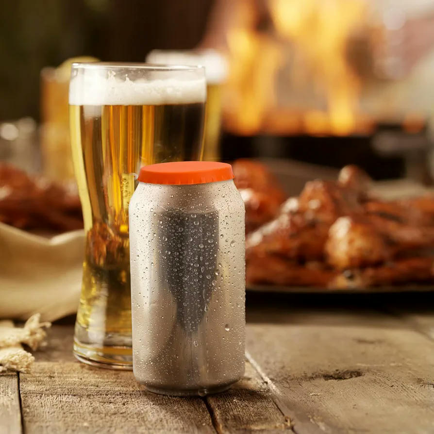6 Tapas Reutilizables de Silicona para Latas de Bebidas - Antipolvo y Prácticas - Multicolor