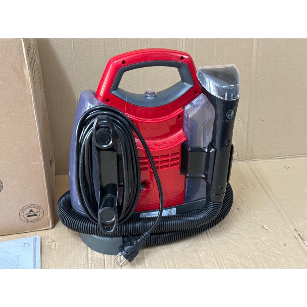 BISSELL SpotClean ProHeat, Aspiradora de Agua Tapiceria, Lava Aspiradora con Tecnología HeatWave, Limpiador de Liquidos para Alfombras, Tapiceria, Sofa, Autos y Más, Motor Potente de 330W, 36988