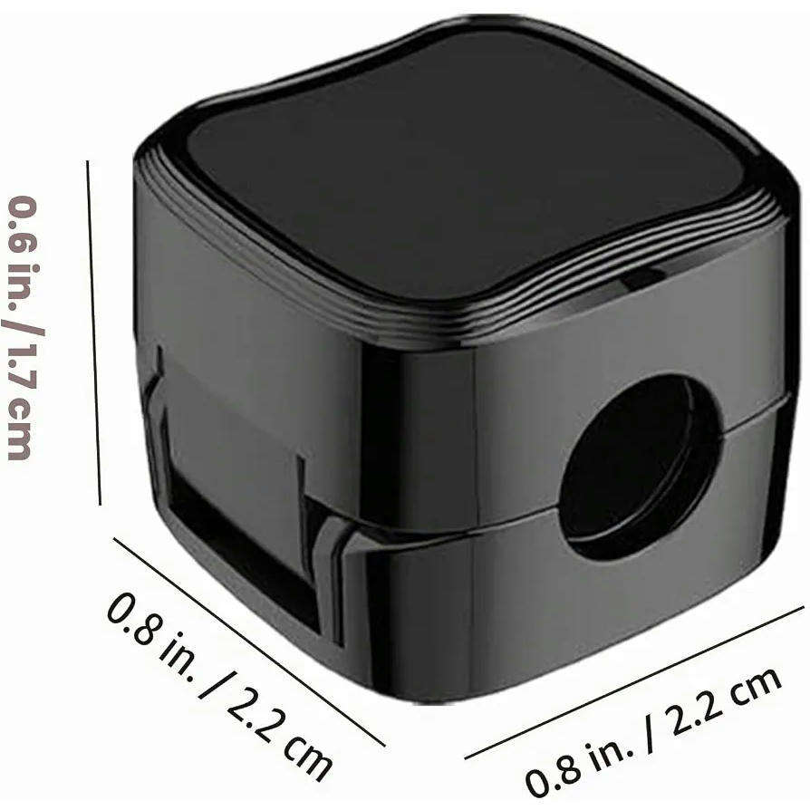 Organizador de Cables Magnético para Escritorio y Mesitas de Noche (Negro)