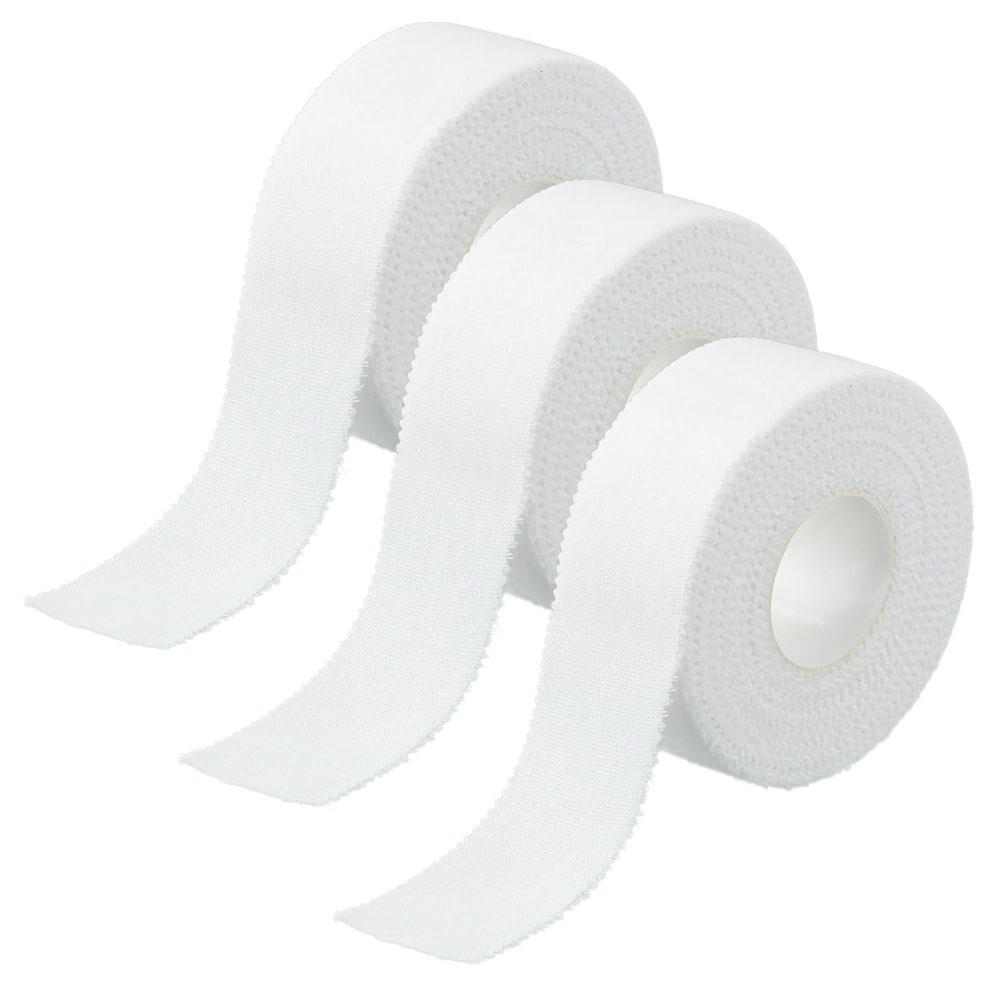 3 rollos de cinta para escalar 2,5 cm x 10 m, cinta deportiva, vendaje para dedos, protección para escalada, boulder, voleibol, balonmano y deportes de combate