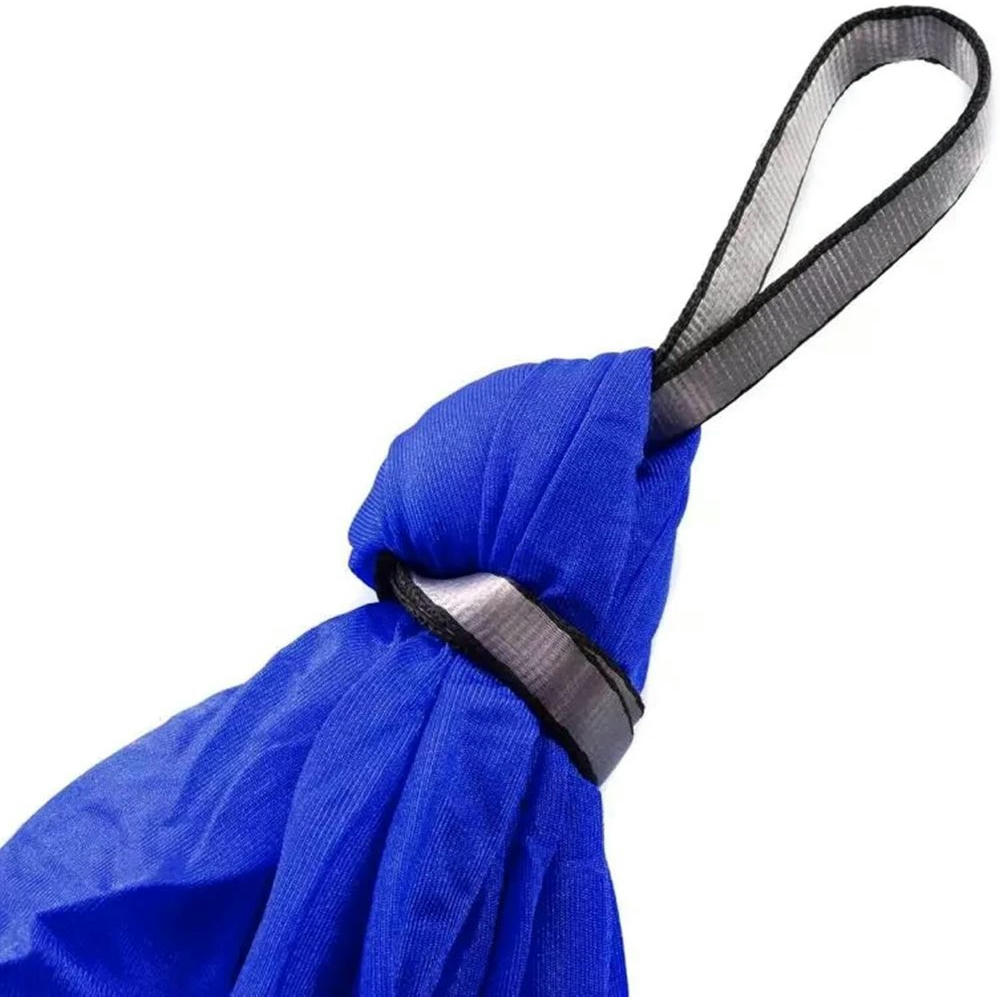 Hamaca Terapéutica para Exteriores e Interiores, Carga Máxima 200 kg, Ideal para Autismo, TDAH y Asperger, Hamaca Sensorial para Niños y Adolescentes - Color Azul, Tamaño 150 x 280 cm