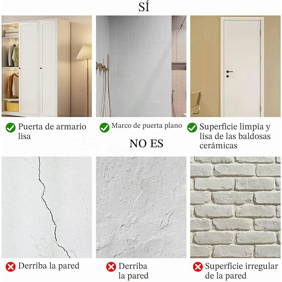 Portarrollos de papel higiénico con estante de madera y metal, montaje en pared sin taladrar (Negro)