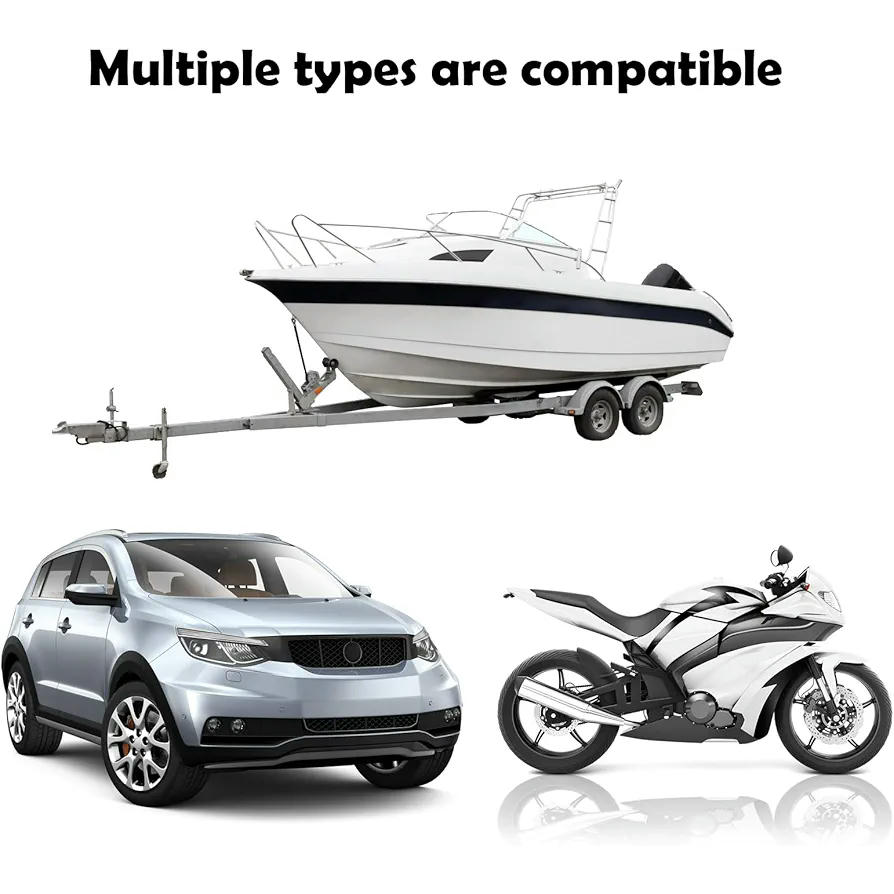 Bomba Manual de Combustible 2M, Bomba de Agua Portátil con Abrazaderas, Sifón para Gasolina, Aceite, Diésel y Agua