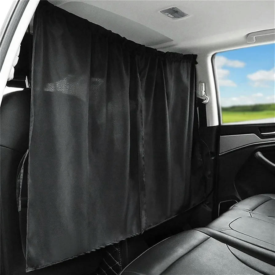 Cortina de Aislamiento para Coche Universal, Protección de Ventana, Parasol y Cortina de Privacidad, Compatible con Diferentes Modelos de Vehículos